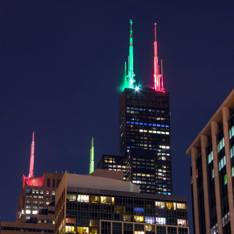 Get Into the Holiday Spirit at Lincoln Park ZooLights & Skydeck Chicago