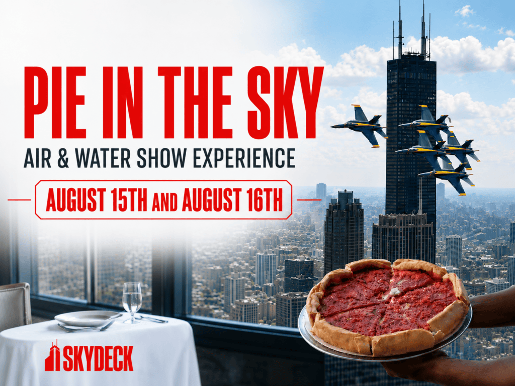 Skydeck Pie in the Sky Air and Water Show ad