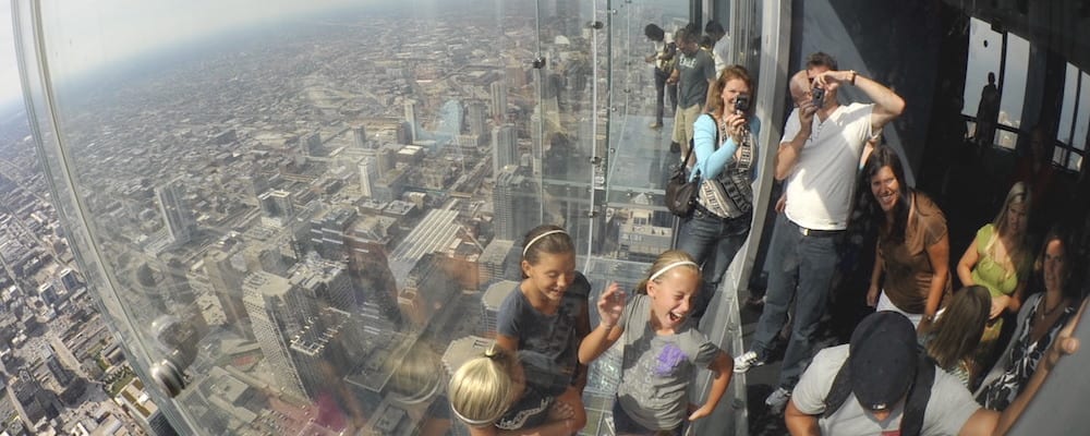 Families at Skydeck