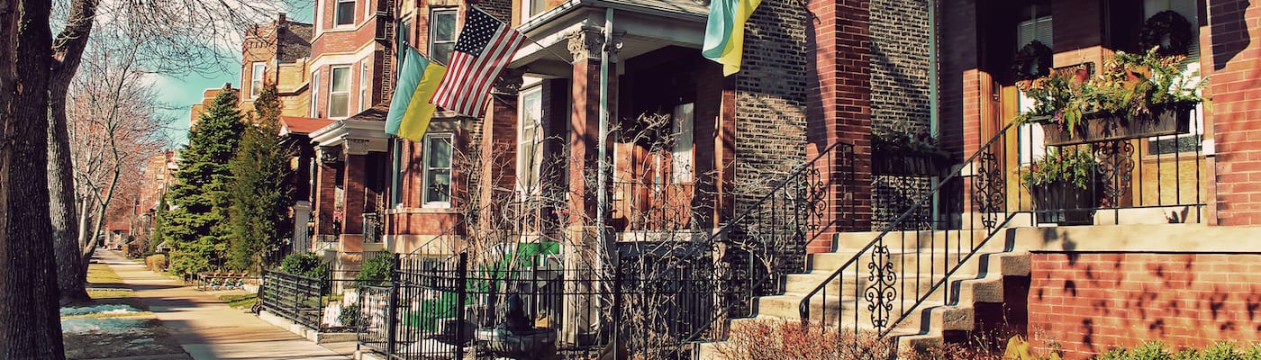 Residential buildings in Ukrainian Village